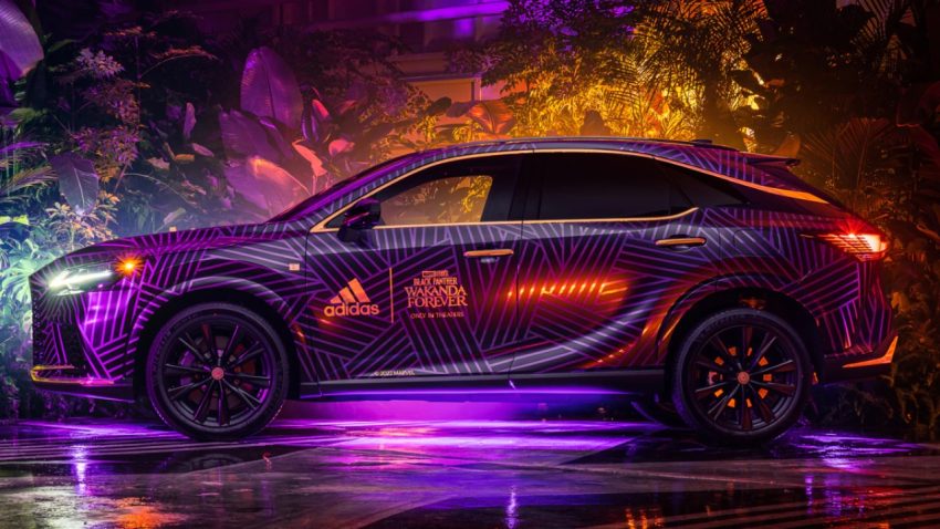 Terinspirasi Film “Black Panther” Ini Tampilan Lexus RX 500h